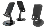 C97A Soporte Base Celular Tablet Escritorio Ajustable Universal Soporte giratorio de 360° - Imagen 2
