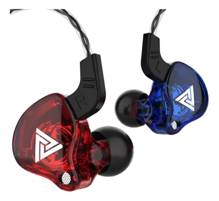 Auriculares QKZ AK6 BLU-RED